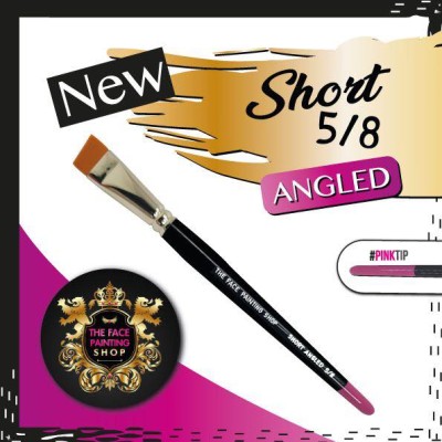 The Face Painting Shop 5/8 Short Angled Brush The Face Painting Shop 5/8 Short Angled Brush